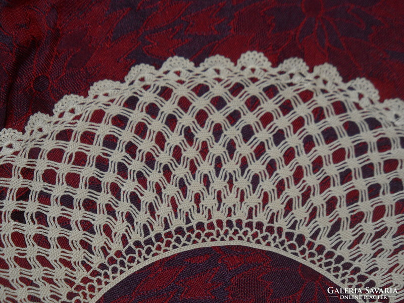 Hand crocheted lace collar, casual accessory