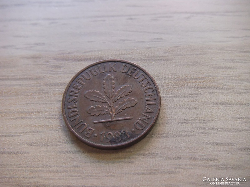 2   Pfennig   1983   (  G  )  Németország