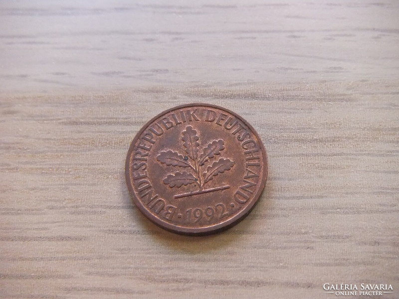 2 Pfennig 1992 ( g ) Germany