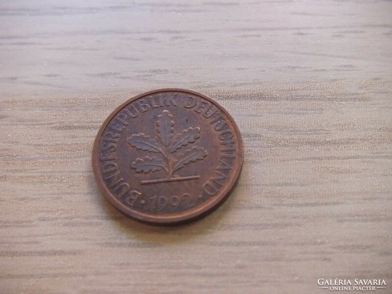2 Pfennig 1992 ( j ) Germany