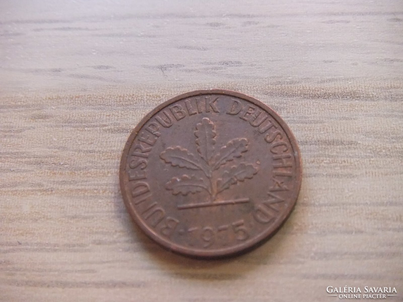 2 Pfennig 1975 ( f ) Germany