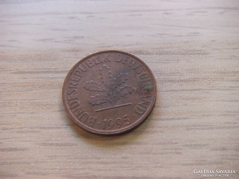 2 Pfennig 1995 ( f ) Germany