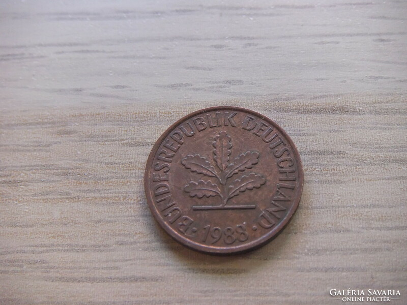 2 Pfennig 1988 ( g ) Germany