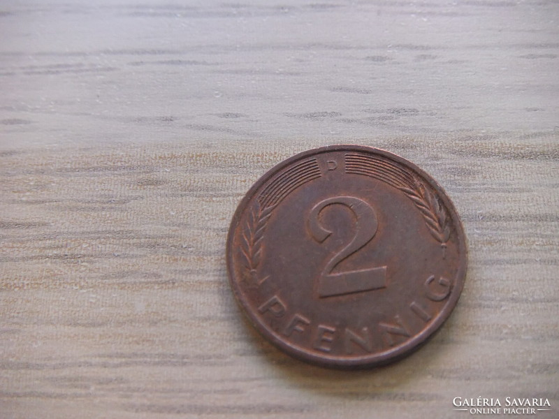 2 Pfennig 1995 ( d ) Germany