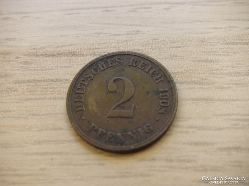 2 Pfennig 1908 ( d ) Germany
