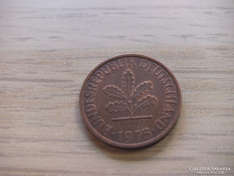 2 Pfennig 1975 ( d ) Germany