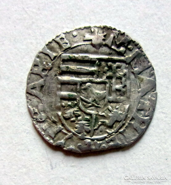 Matthias I silver denarius
