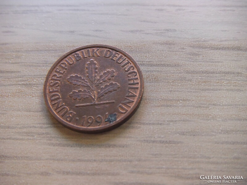 2 Pfennig 1994 ( d ) Germany