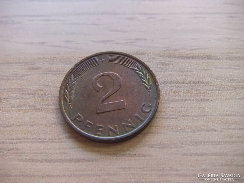 2   Pfennig   1977   (  F  )  Németország