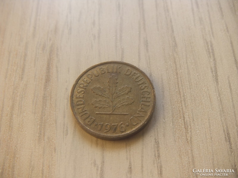 5 Pfennig 1976 ( f ) Germany