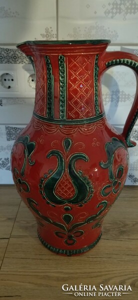 Gmunder keramik austria floor vase