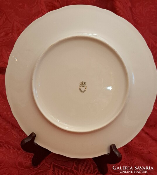 Halas porcelán tányér, dísztányér 4 (L4470)