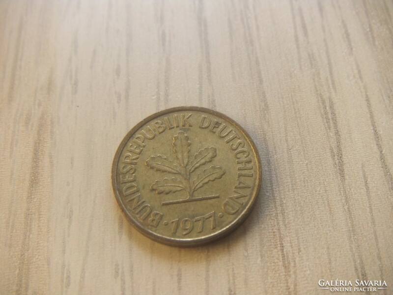 5 Pfennig 1977 ( d ) Germany