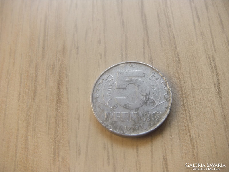 5 Pfennig 1975 ( a ) Germany