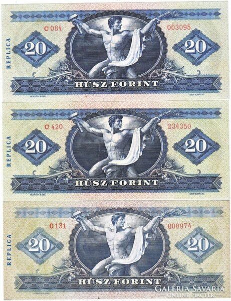 Hungary 20 HUF 1947-1949-1957 replica unc