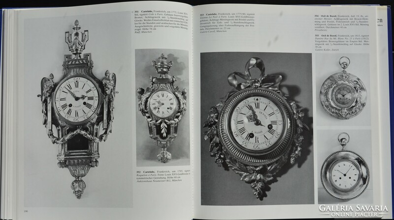 Clock book by richar mühe - horand m. Vogel fascination uhren 310 pages more than 600 pictures