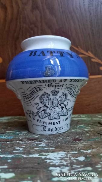 Old English mustard jar