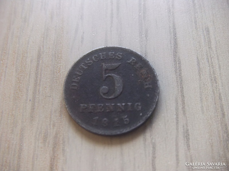 5 Pfennig 1915 Germany