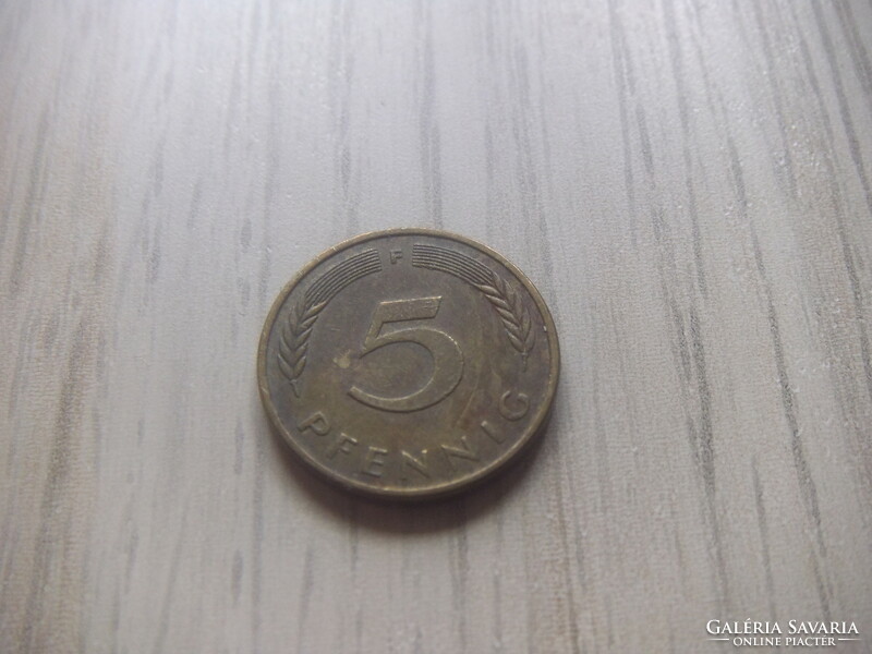 5 Pfennig 1982 ( f ) Germany
