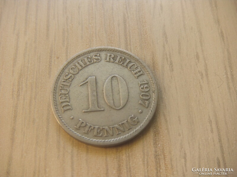 10 Pfennig 1907 ( a ) Germany