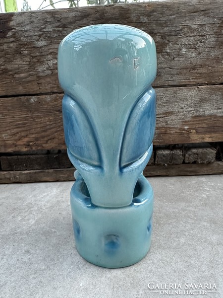 Zsolnay base glaze owl-reed judit