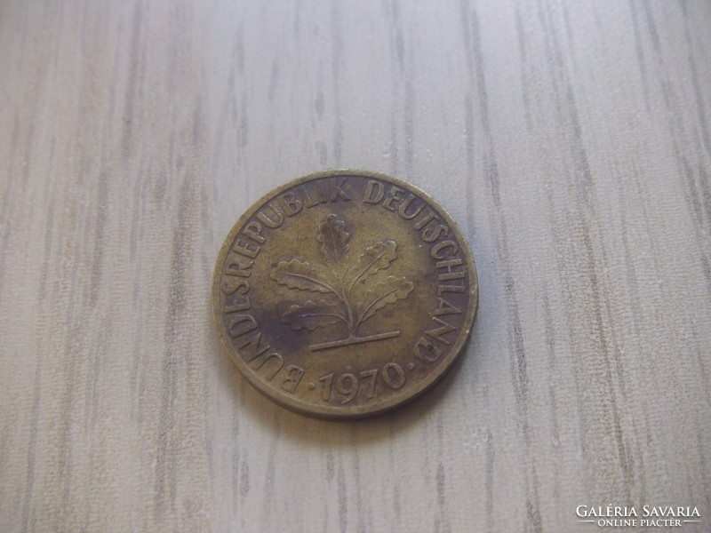 5 Pfennig 1970 ( d ) Germany
