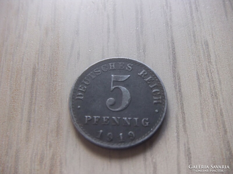 5 Pfennig 1919 ( a ) Germany
