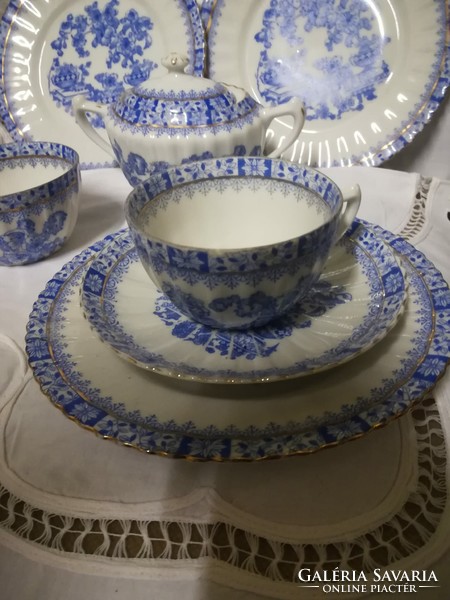 Porcelán reggeliző szett China Blau Rosslau