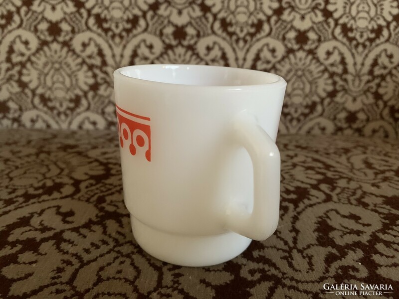 Retro brazil Termo Rey Brasividro kávés teás tejüveg bögre csésze budapesti átvét is