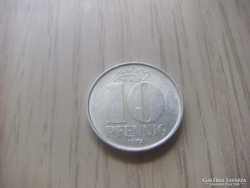 10 Pfennig 1972 ( a ) Germany
