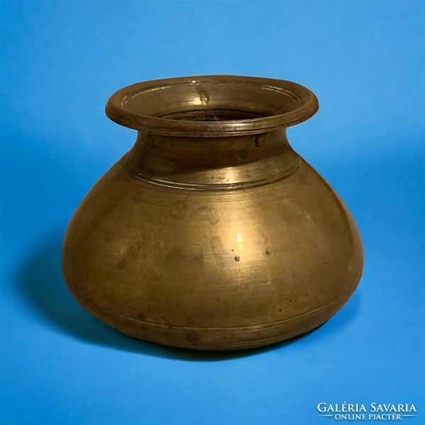 Antik indiai bronz vagy réz lota