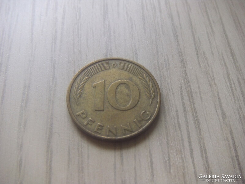 10   Pfennig   1987   (  D  )    Németország
