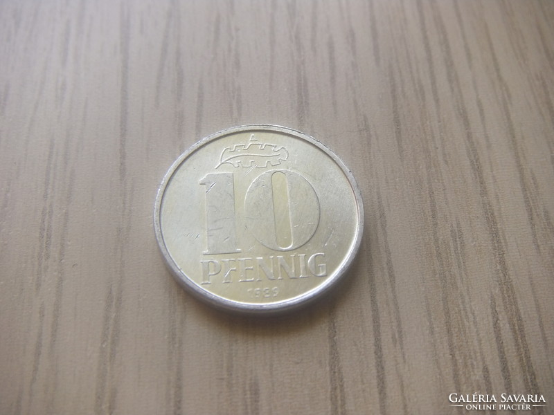 10 Pfennig 1989 ( a ) Germany