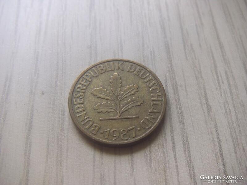 10 Pfennig 1987 ( d ) Germany