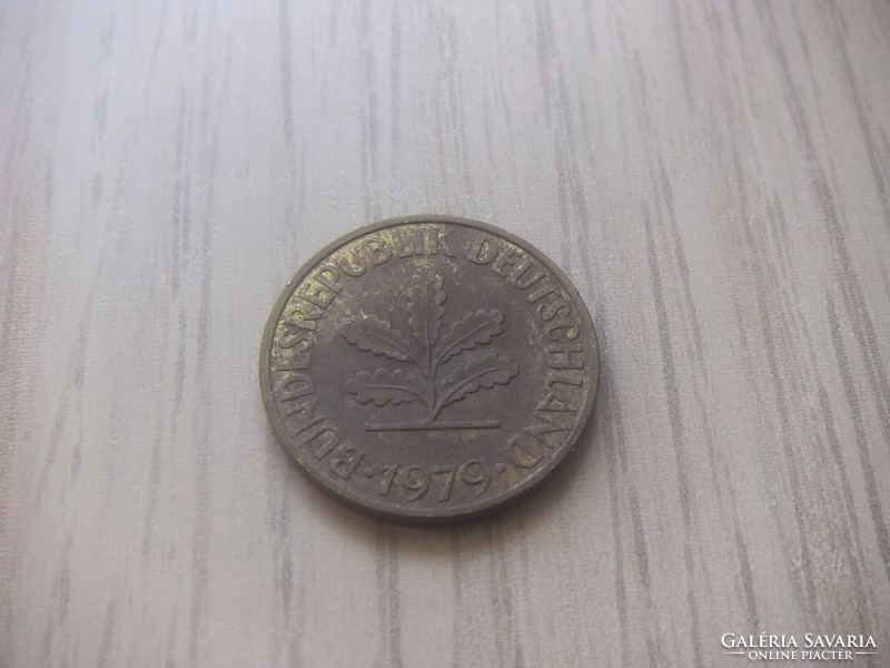 10   Pfennig   1979   (  F  )    Németország