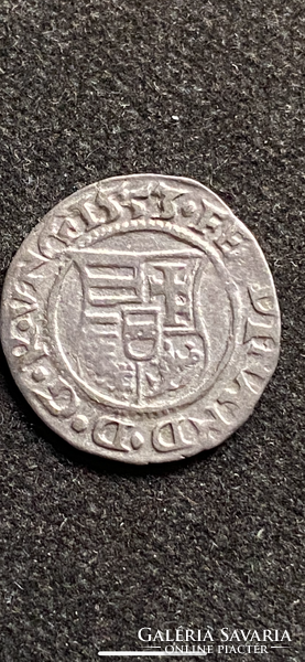 Ferdinand I silver denar 1553 k-b
