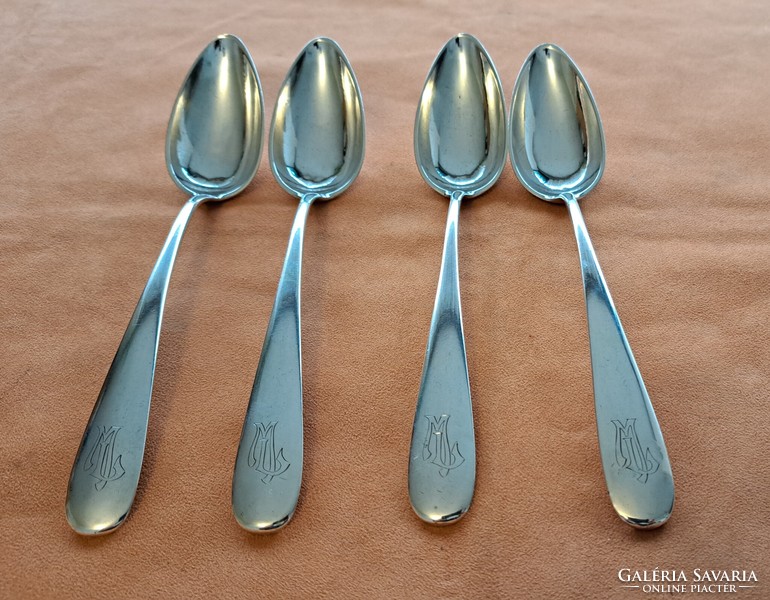 Silver spoon, lato spoons for sale! Year: 1840! HUF 18,000 / piece!