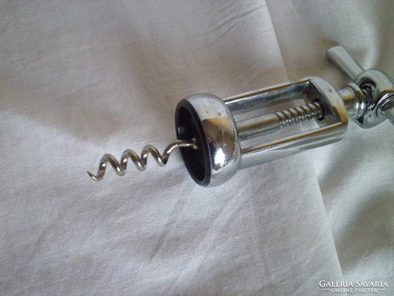 Old metal corkscrew