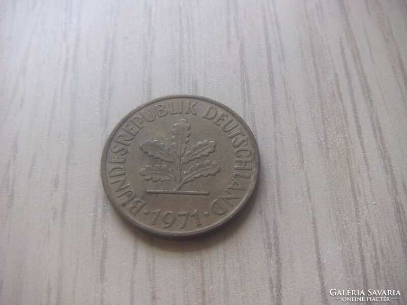 10 Pfennig 1971 ( j ) Germany