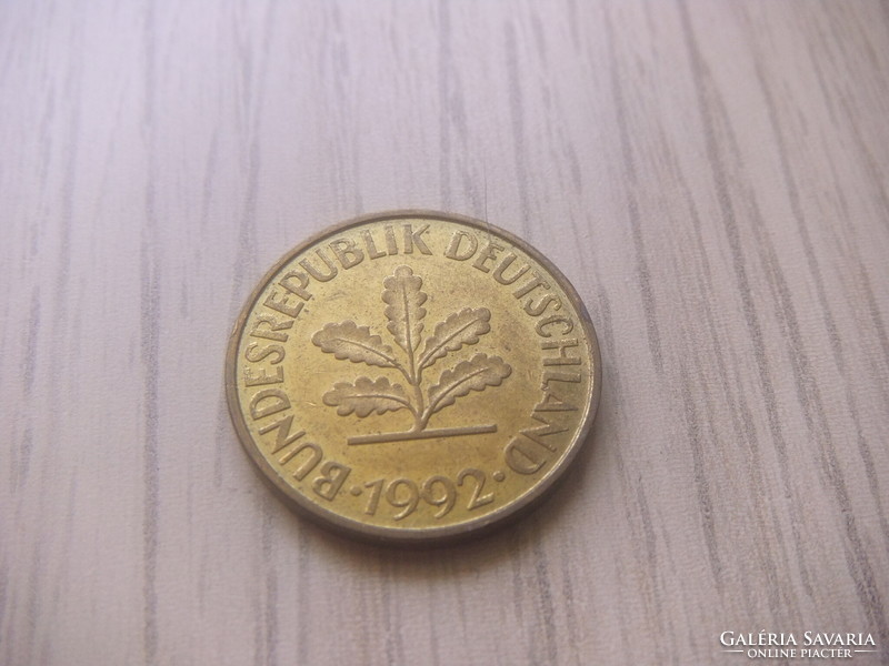 10 Pfennig 1992 ( f ) Germany