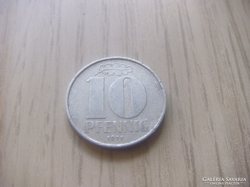 10 Pfennig 1971 ( a ) Germany