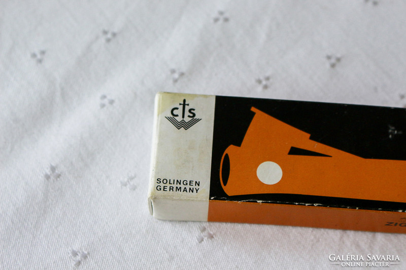 Solingen cigar cutter, in original box.