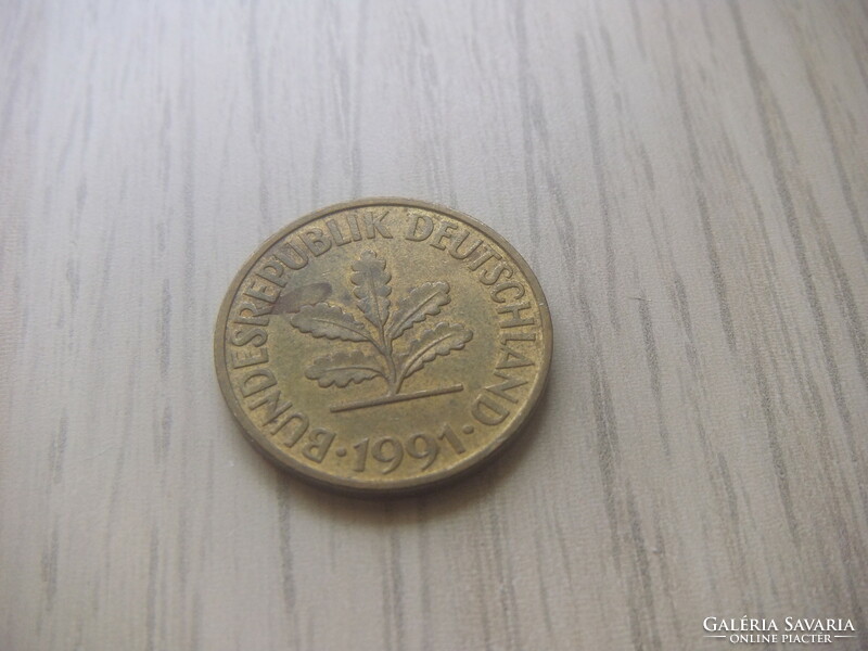 10 Pfennig 1991 ( d ) Germany