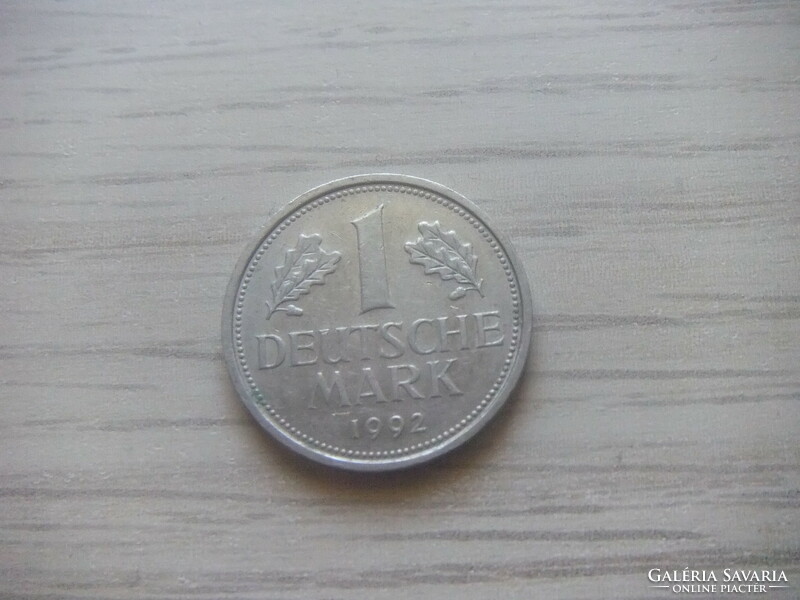 1 Mark 1992 ( f ) Germany