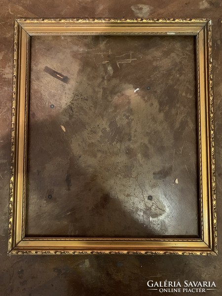 Very nice gilded antique blondel picture frame