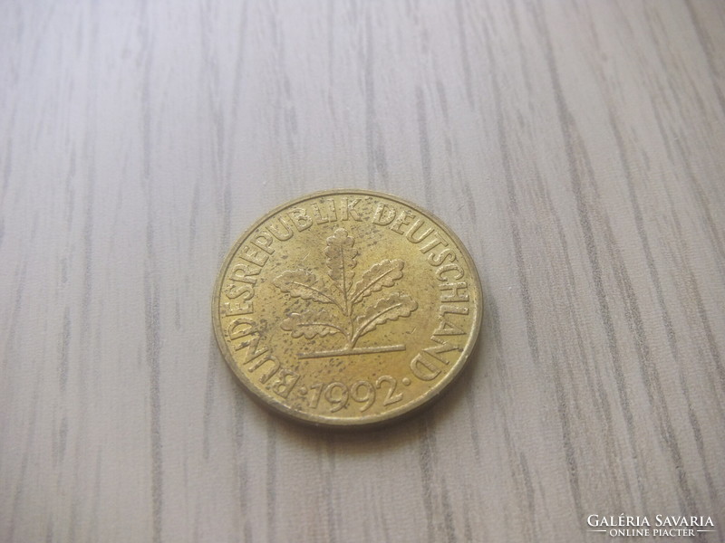 10 Pfennig 1992 ( d ) Germany