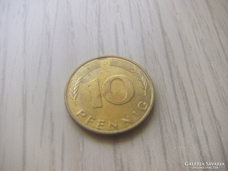 10   Pfennig   1992   (  D  )    Németország