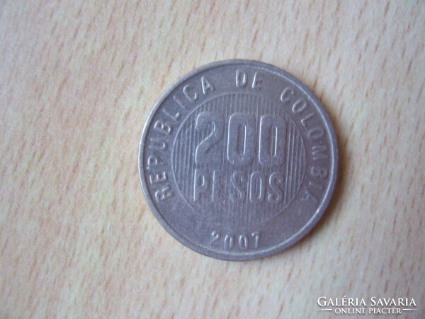 Kolumbia 200 Pesos 2007
