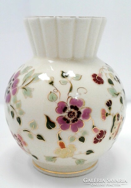 Zsolnay butterfly vase (zal-r80808)