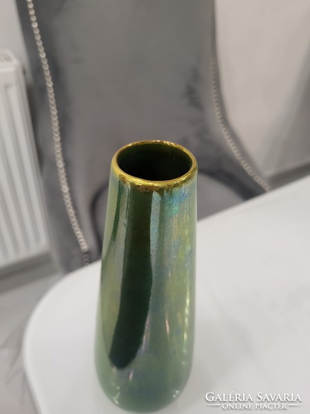 Zsolnay  ritka eozin modern váza